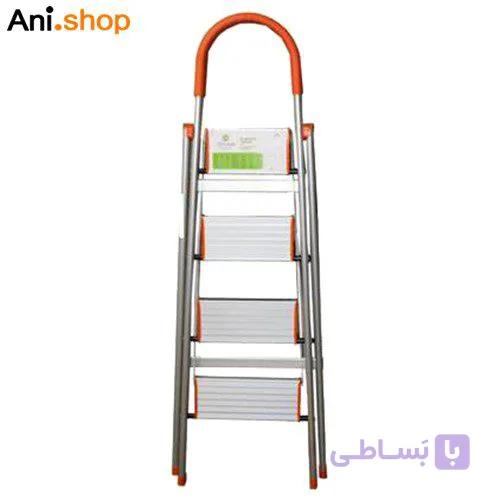 نردبان 4 پله آلومینیومی مدل UN-2310 کد 102