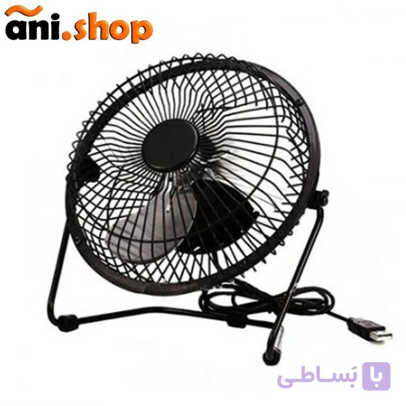 مینی پنکه رومیزی فلزی USB