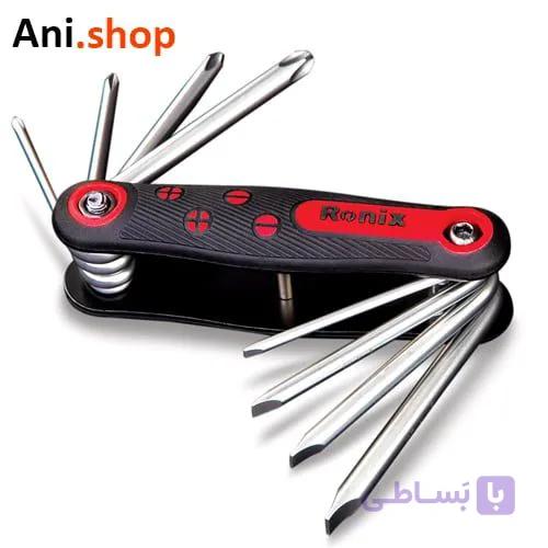 ست پیچ گوشتی چاقویی 8 عددی کد RH-2900