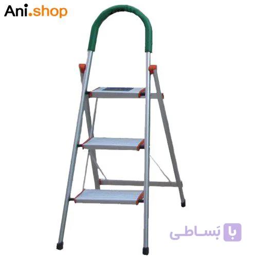 نردبان3 پله آلومینیومی مدل UN-2300 کد 103