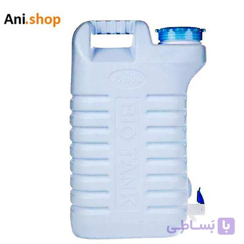 گالن 10 لیتری پلاستیکی شیر دار