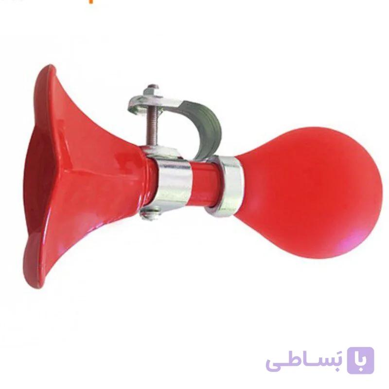 بوق دوچرخه مدل شیپوری رنگ زرد