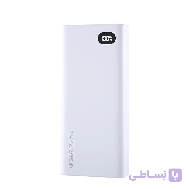 پاوربانک هیسکا مدل QI-216PD ظرفیت 20000 میلی آمپر ساعت — تصویر 1