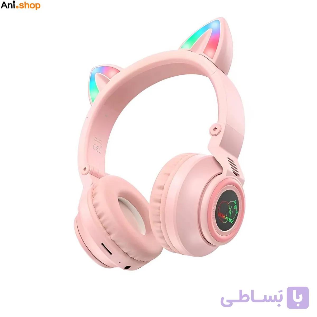 هدفون بلوتوثی بروفون مدل BO18- BOROFONE — تصویر 1