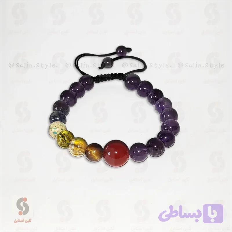 دستبند آمیتیست (کد QBEPP)