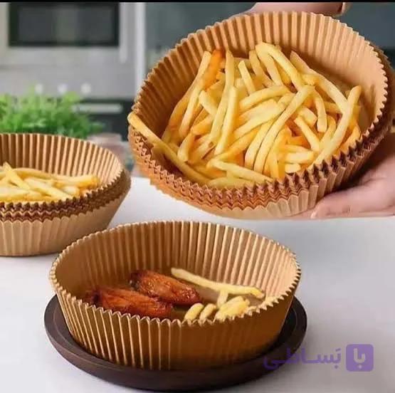 کاغذ سرخ کن کرد بیست سانتی 50تایی طلقی