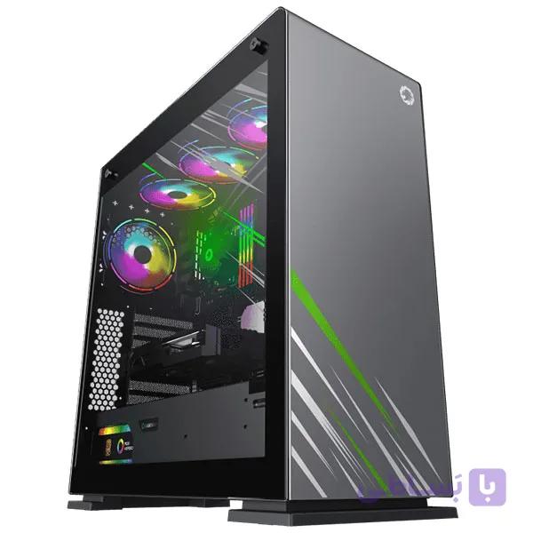 کیس گیمینگ گیم‌مکس مدل Vega Pro Grey — تصویر 1