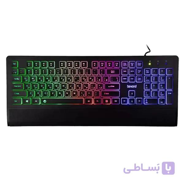 کیبورد مخصوص بازی بیاند مدل BK-7210RGB — تصویر 1
