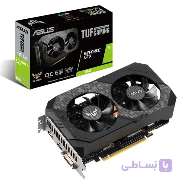 کارت گرافیک ایسوس GeForce GTX 1660 OC 6G — تصویر 1