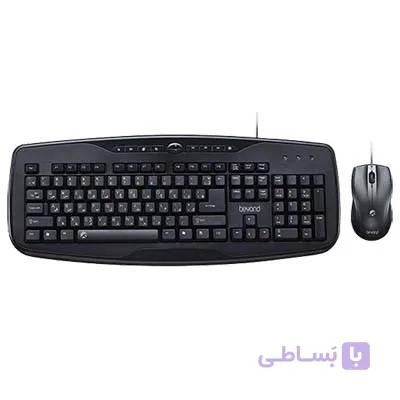 کیبورد و موس باسیم بیاند مدل BMK-6145 — تصویر 1