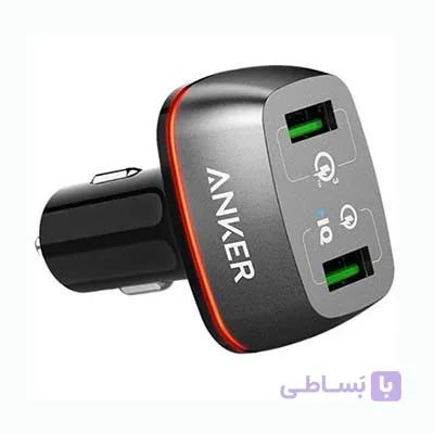 شارژر فندکی انکر مدل A2224 به همراه تکنولوژی شارژ سریع — تصویر 1