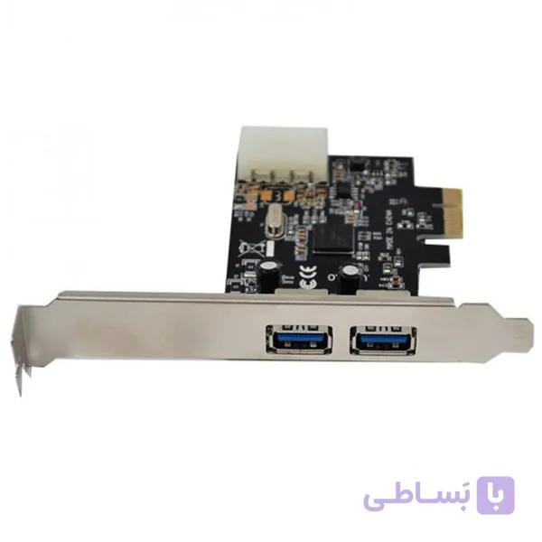 کارت USB 3.0 دو پورت PCI پی نت — تصویر 1