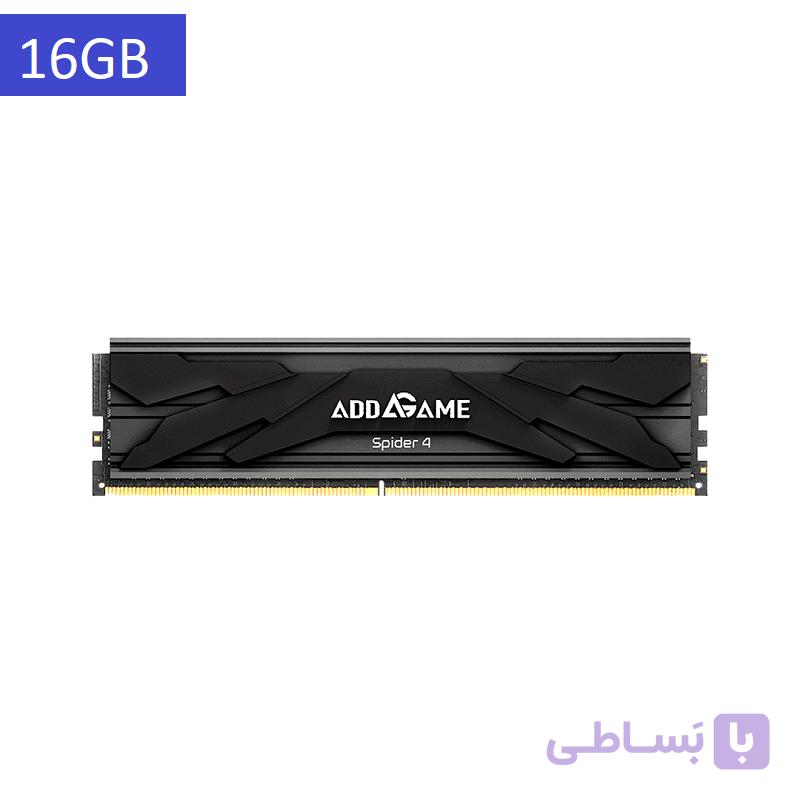 رم کامپیوتر ادلینک مدل Spider4 DDR4 C16 ظرفیت 16GB فرکانس 3200مگاهرتز — تصویر 1