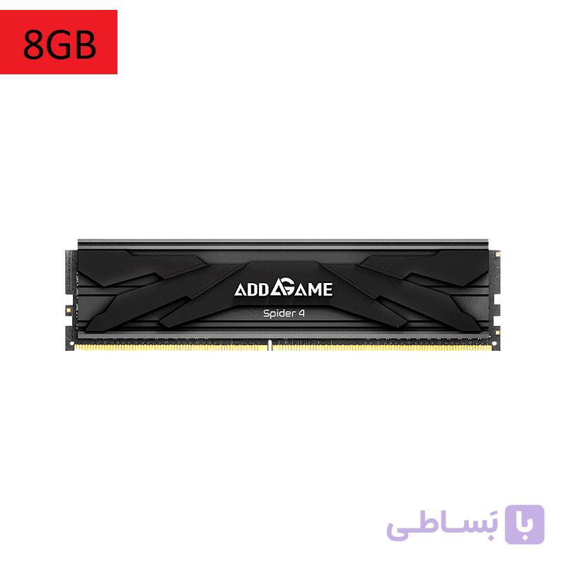 رم کامپیوتر ادلینک مدل Spider4 DDR4 C16 ظرفیت 8GB فرکانس 3200مگاهرتز — تصویر 1