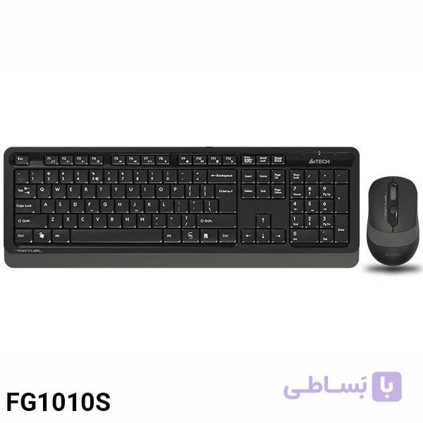 کیبورد و موس بی‌سیم ای فورتک FG1010s — تصویر 1
