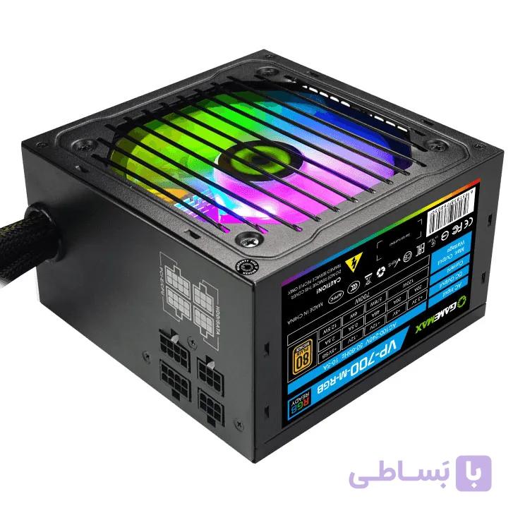 پاور کامپیوتر گیم‌مکس VP-700-RGB — تصویر 1