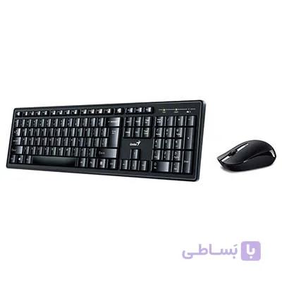 کیبورد و موس بی‌سیم جنیوس مدل KM-8200 — تصویر 1