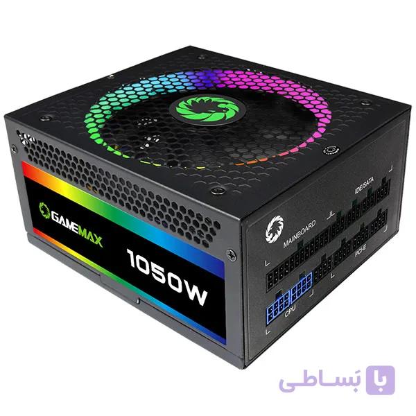 پاور کامپیوتر گیم‌مکس RGB 750 — تصویر 1