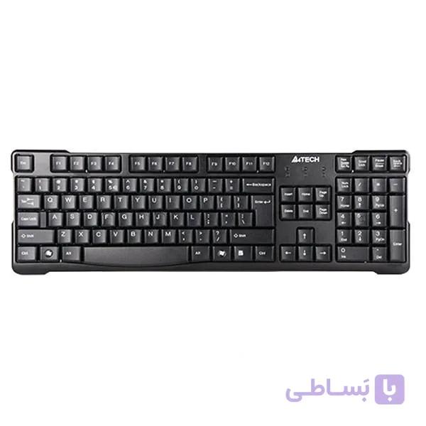 کیبورد باسیم ای فورتک KR-750 — تصویر 1