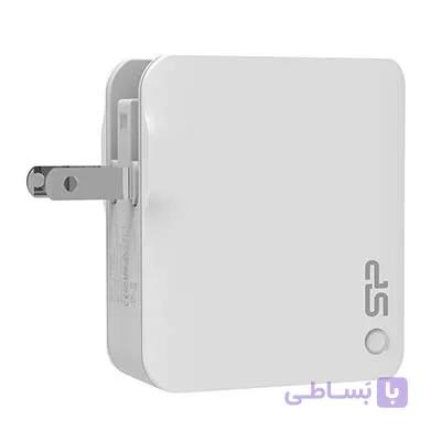 شارژر دیواری سیلیکون‌ پاور مدل WC104P — تصویر 1