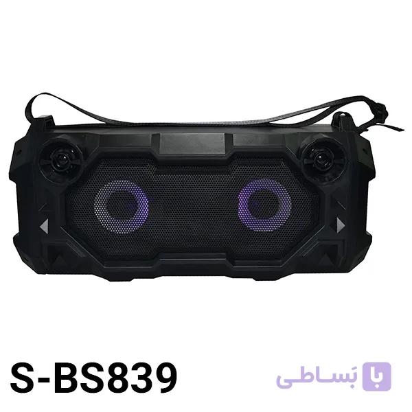 اسپیکر بلوتوثی سیبراتون S-BS839 — تصویر 1