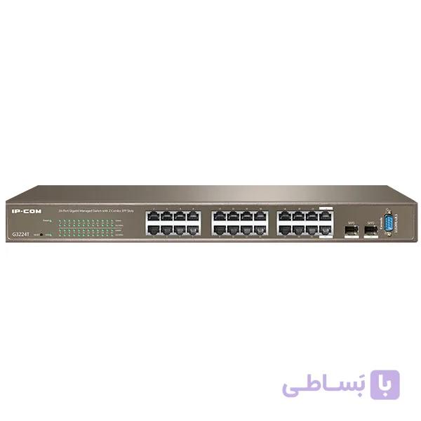سوئیچ 24 پورت گیگابیتی آی پی کام G3224T