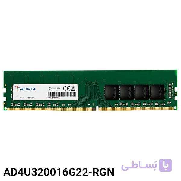 رم کامپیوتر 16 گیگابایت ای دیتا AD4U320016G22-RGN — تصویر 1