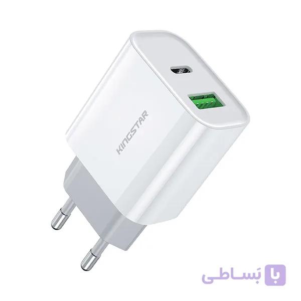 شارژر دیواری کینگ استار KW262PD — تصویر 1