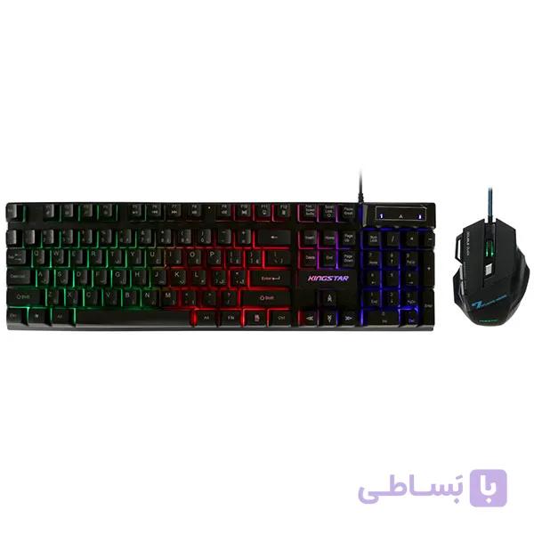 کیبورد گیمینگ کمبو کینگ استار مدل KBM255G — تصویر 1