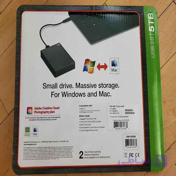 هارد اکسترنال سیگیت مدل Expansion ظرفیت 5 ترابایت — تصویر 1