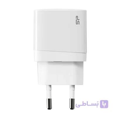 شارژر دیواری سیلیکون‌ پاور مدل QM15 — تصویر 1
