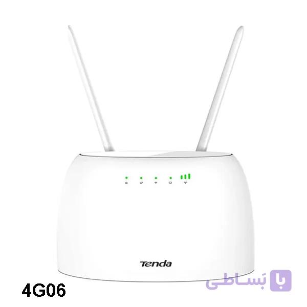 مودم روتر 4G بی سیم N300 تندا مدل 4G06 — تصویر 1