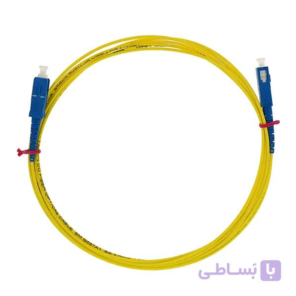 پچ کورد فیبر نوری نگزنس LC SM 1m N123.4MLY — تصویر 1