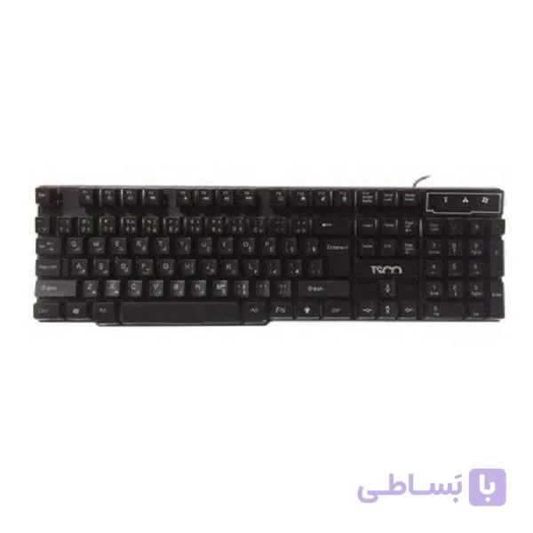 کیبورد باسیم تسکو مدل TK 8029L با حروف فارسی