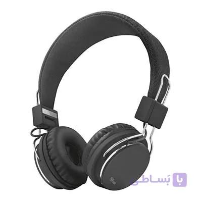 هدفون تراست مدل Ziva Foldable Black — تصویر 1