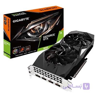 کارت گرافیک گیگابایت مدل GeForce GTX 1650 GAMING OC با حافظه 4 گیگابایت — تصویر 1