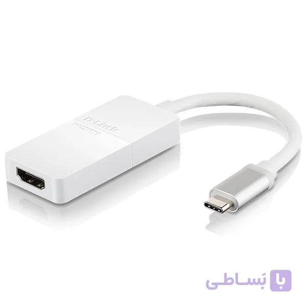 مبدل USB Type-C به HDMI دی لینک مدل DUB-V120 — تصویر 1