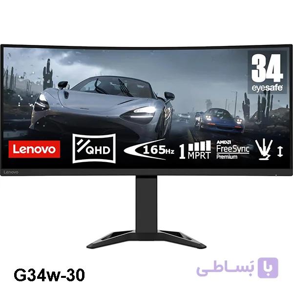 مانیتور گیمینگ 34 اینچ لنوو G34w-30 — تصویر 1