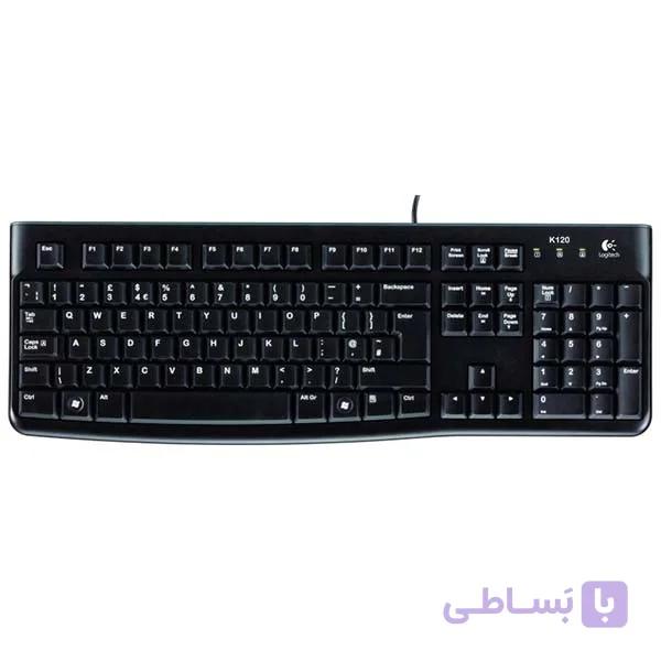 کیبورد باسیم لاجیتک مدل K120 — تصویر 1
