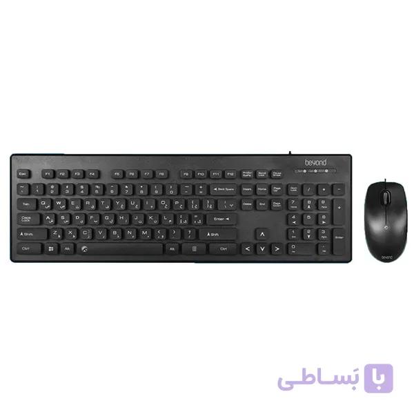 کیبورد و موس باسیم ps2 بیاند BMK-4660 — تصویر 1