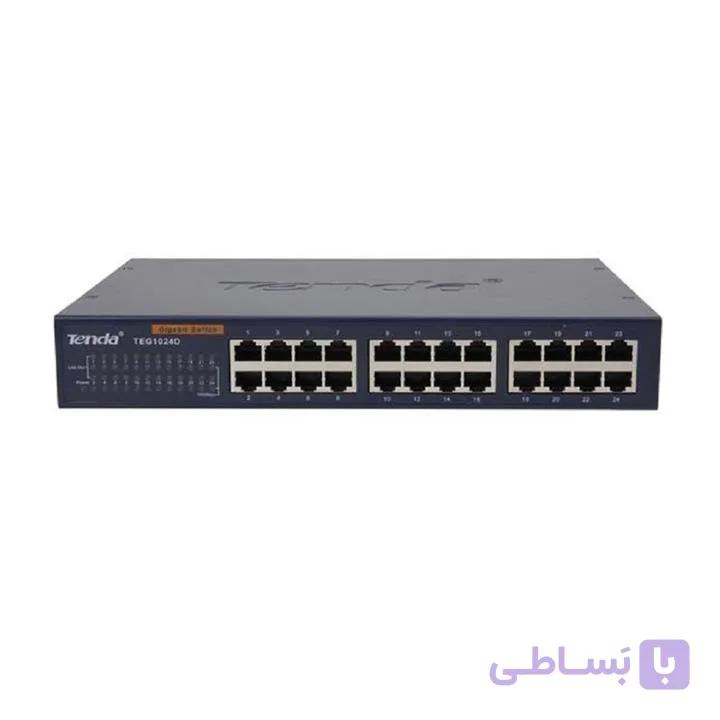 سوئیچ 24 پورت تندا مدل TEG1024D