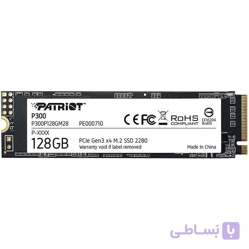 حافظه اس اس دی اینترنال پاتریوت P300 M.2 2280 NVMe ظرفیت 128 گیگابایت