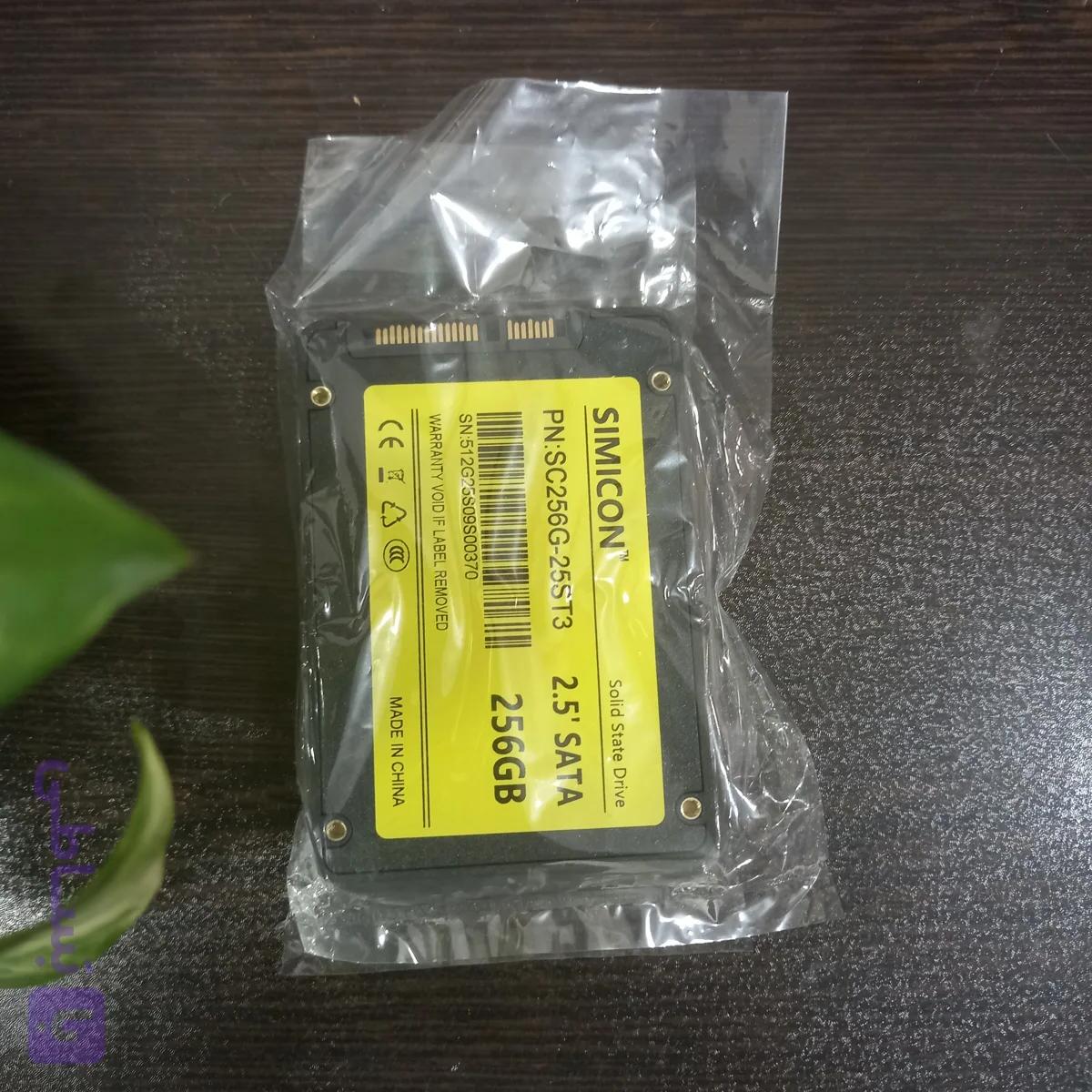 حافظه اینترنال  اس اس دی ساتا برند  simicon  مدل SD256 با ظرفیت 256 گیگ