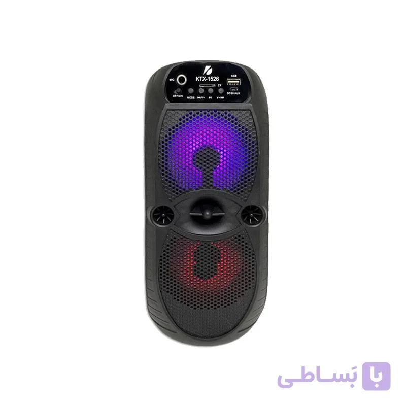 اسپیکر بلوتوثی قابل حمل کی تی ایکس مدل KTX-1526 — تصویر 1