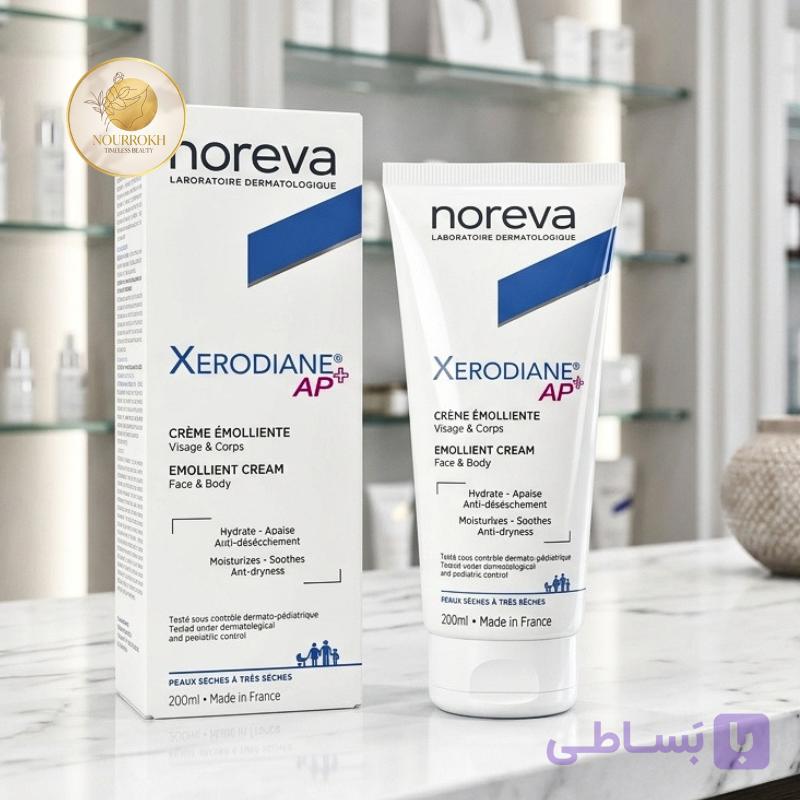 کرم نرم کننده Noreva Xerodiane AP+ Emollient Cream حجم 200 میلی‌لیتر — تصویر 1