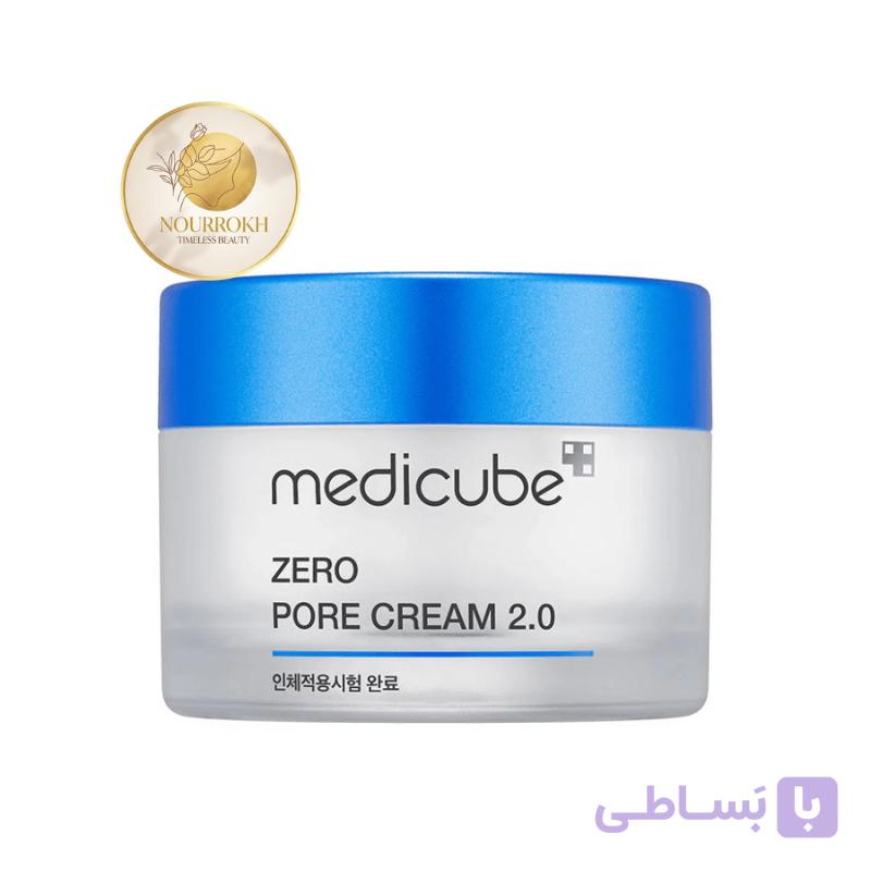 کرم مرطوب کننده و کنترل منافذ مدی کیوب Medicube Zero Pore Cream 2.0 — تصویر 1
