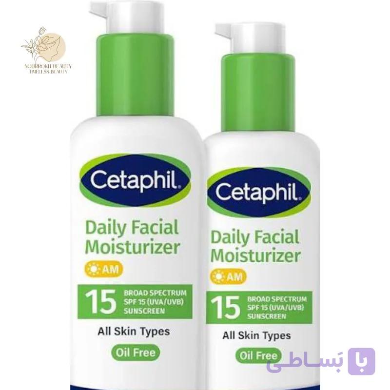 مرطوب‌کننده روزانه صورت با ضدآفتاب SPF 15 ستافیل Cetaphil Daily Facial Moisturizer with Sunscreen Broad Spectrum SPF 15 — تصویر 1