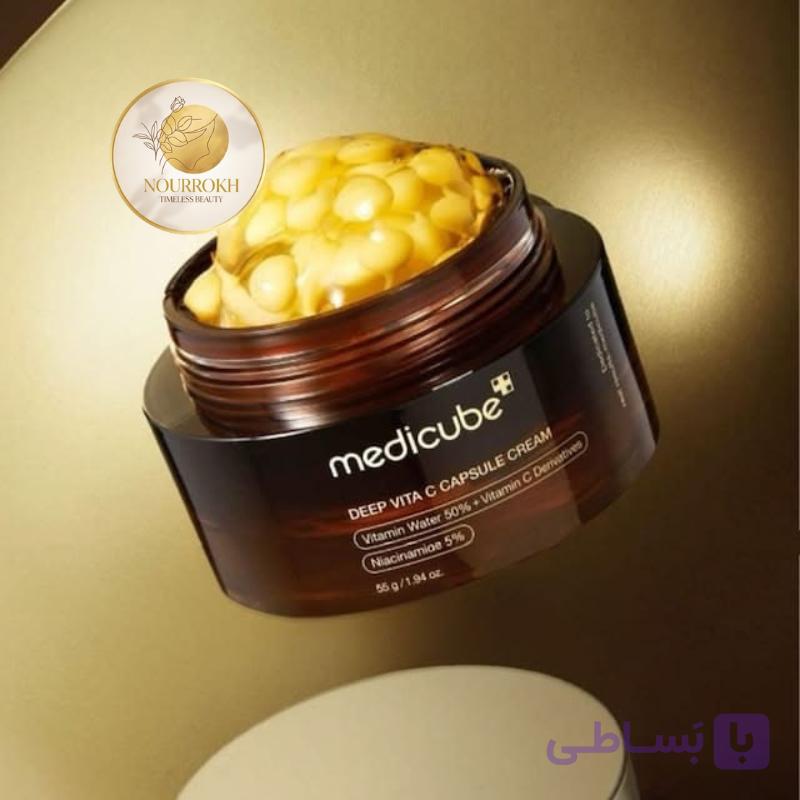 کرم کپسول دیپ ویتامین سی جوانساز مدیکیوب Medicube Deep Vita C Capsule Cream — تصویر 1