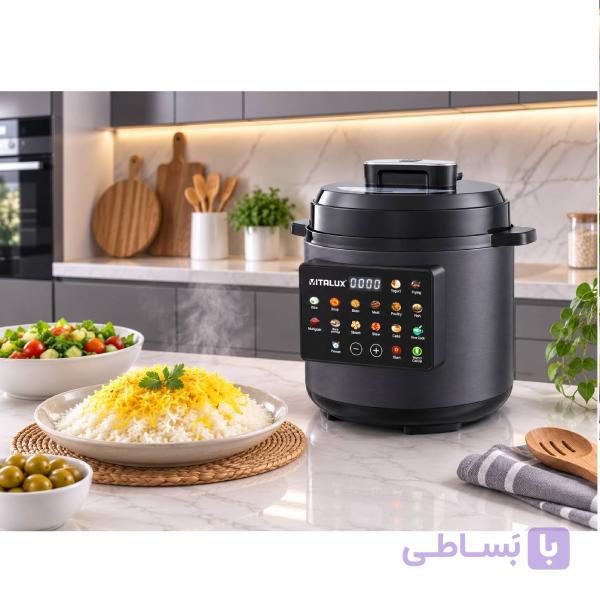 پلوپز زود پز ایتالوکس کد 739 — تصویر 1