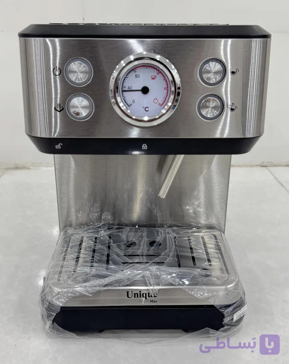 اسپرسو ساز یونیک مدل UXP-180 ظرفیت ۱.۵ لیتر ۲۵ بار با قطع کن خودکار — تصویر 1
